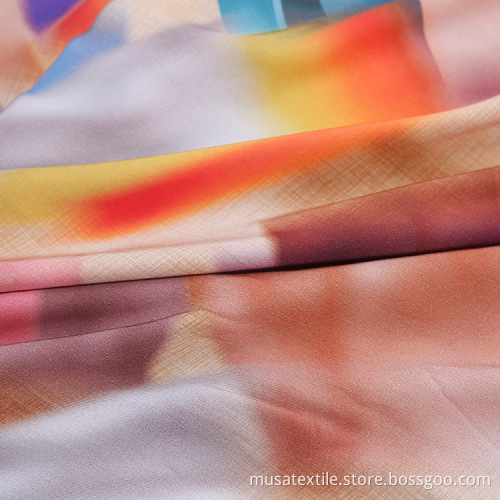 Beach Style 100% Viscose Printed Rayon Challis Fabric
